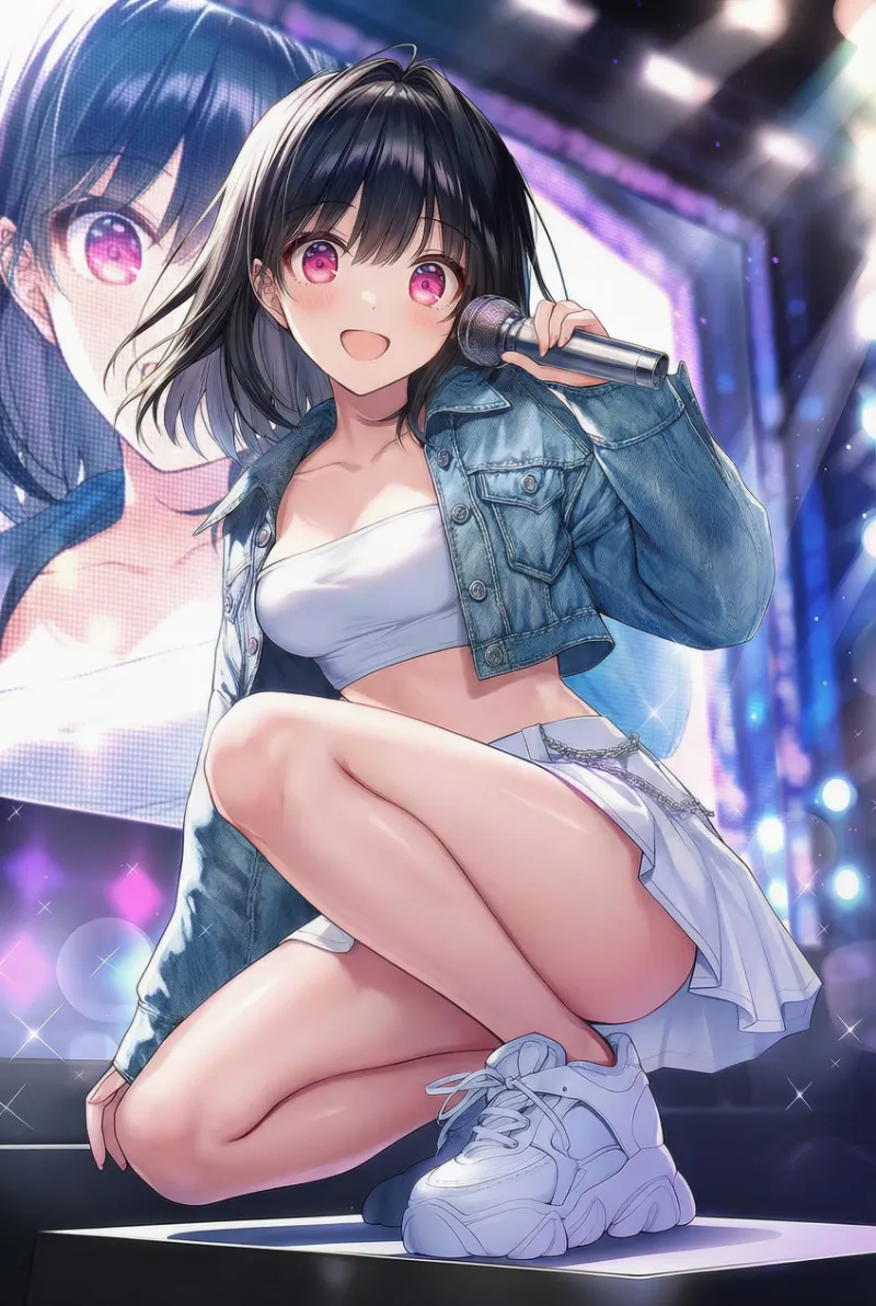 NewJeans風韓国アイドル衣装のプロンプト｜AIイラスト