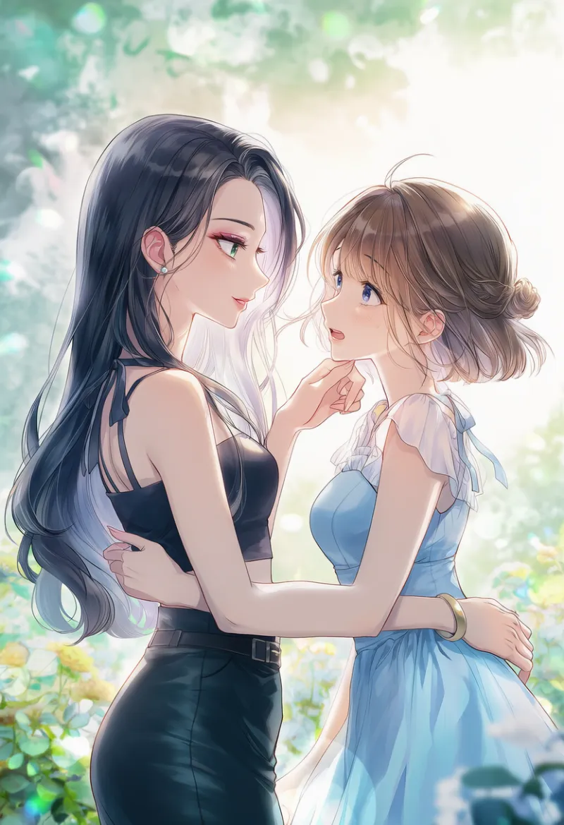 Japan–Korea Yuri|ミームのプロンプト紹介