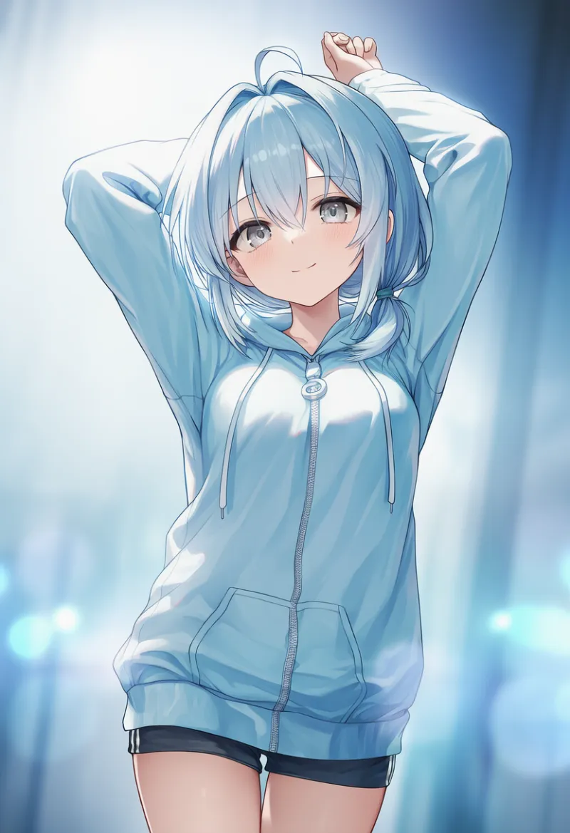 ジャージフーディのAIイラスト|天使界隈プロンプト紹介