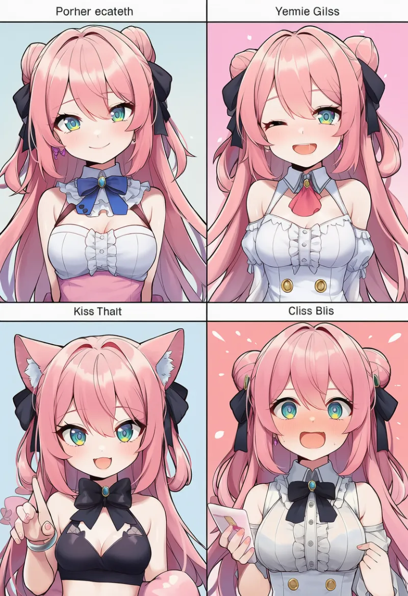 Kiss Meme Chart|ミームのプロンプト紹介