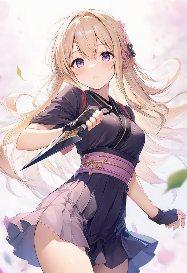 苦無のプロンプト|AIイラスト