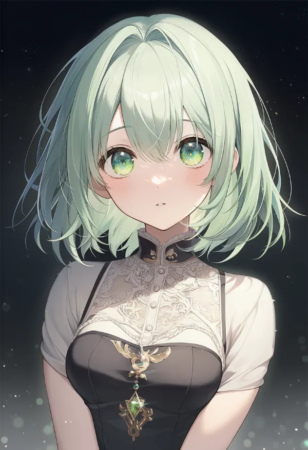 光の粒子のAIイラスト|プロンプト紹介用