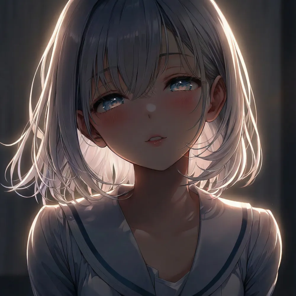 Nano Banana ProでAIイラストにリムライティング(照明テクニック)を加えた作例-2