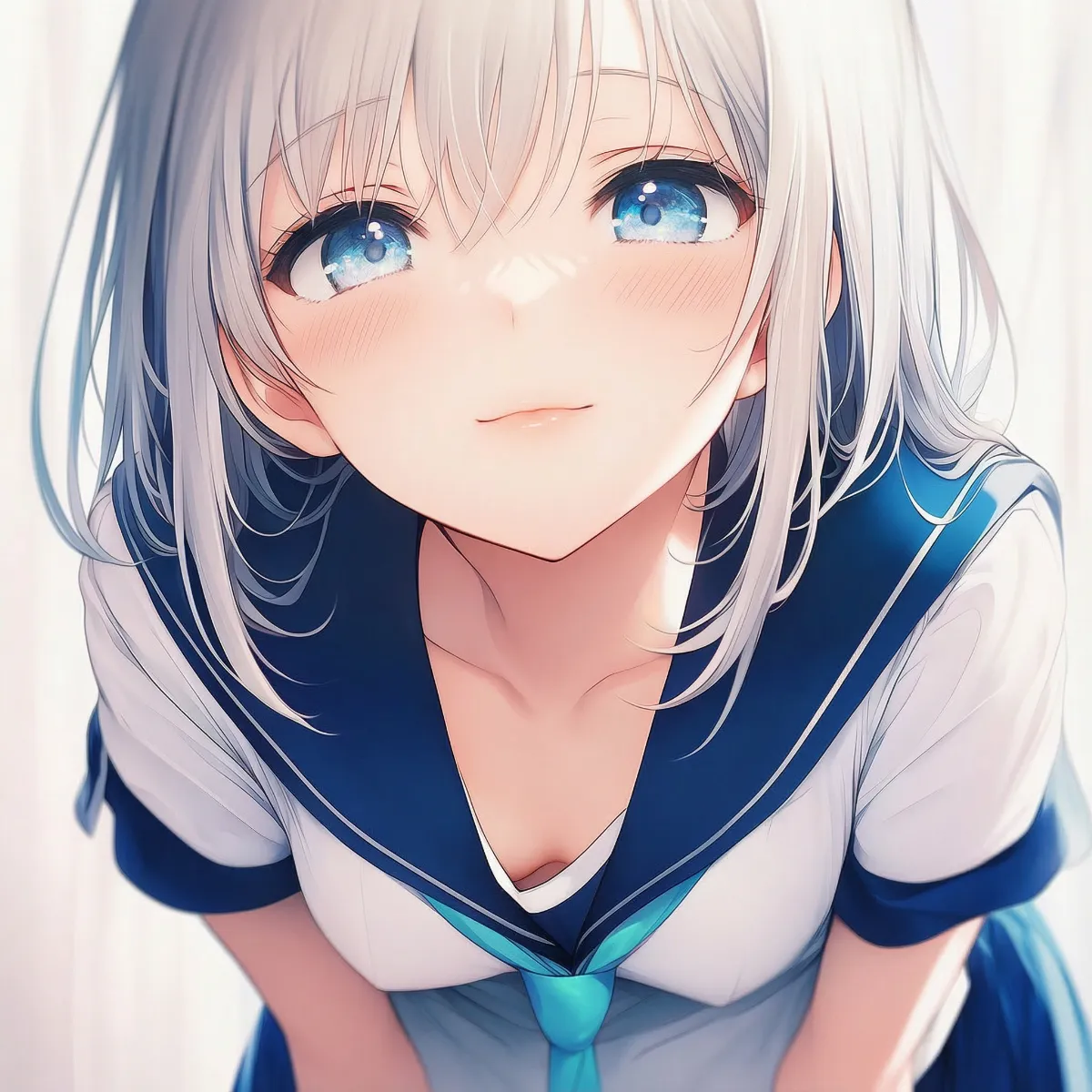 Nano Banana ProでAIイラストにクラムシェルライティング(照明テクニック)を加えた作例-1