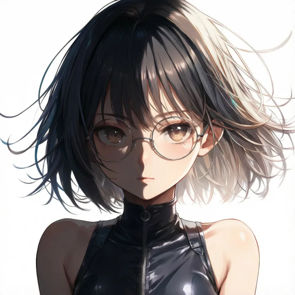 Nano Banana ProでAIイラストにスプリットライティング(照明テクニック)を加えた作例-1