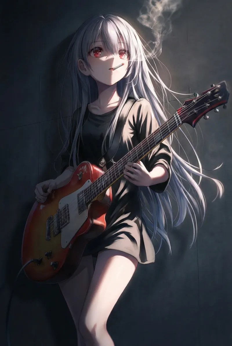 Nano Banana ProでAIイラストにキアロスクーロ(照明テクニック)を加えた作例-1