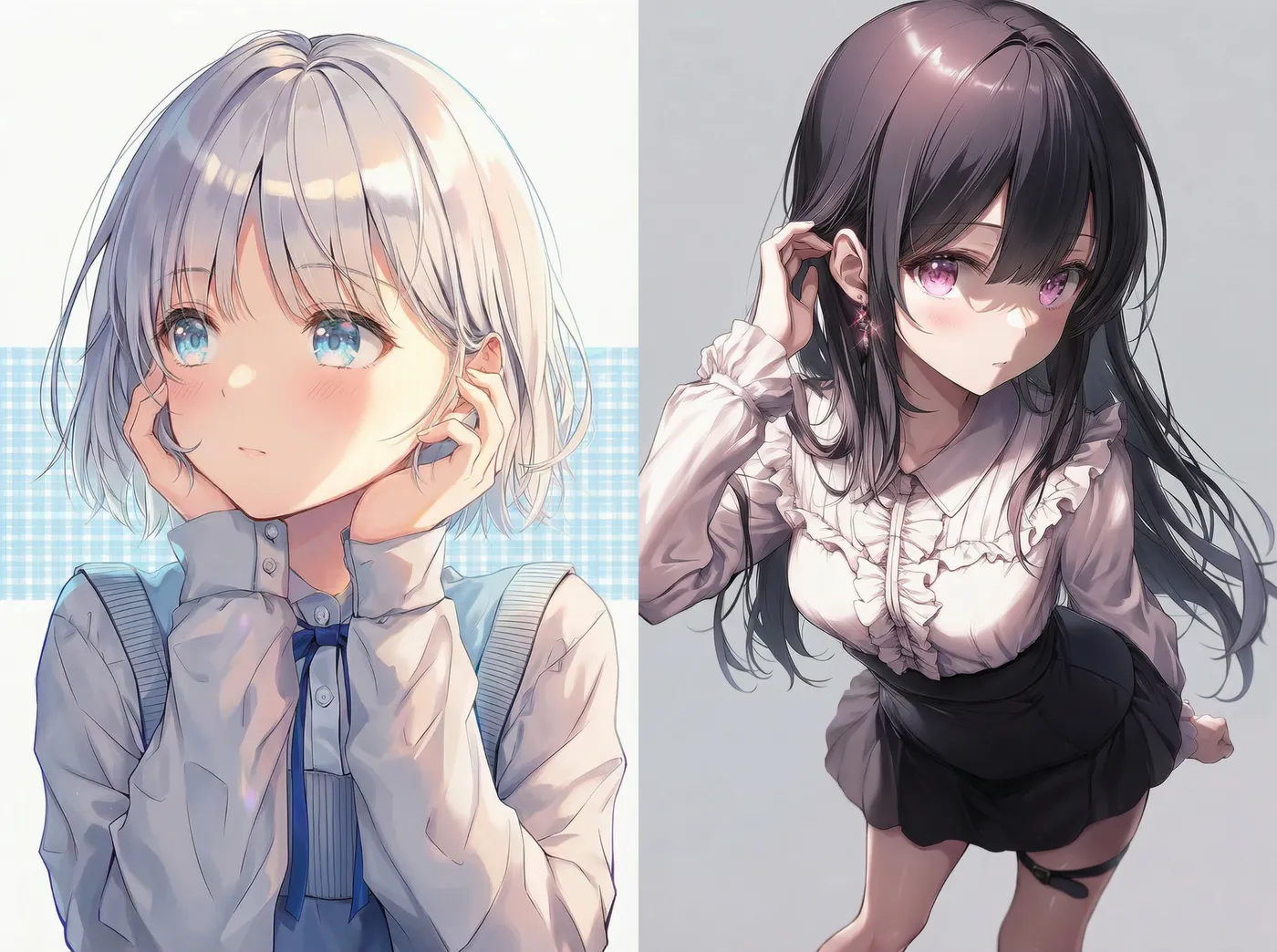 Nano Banana ProでAIイラストにブロードライティング(照明テクニック)を加えた作例-2