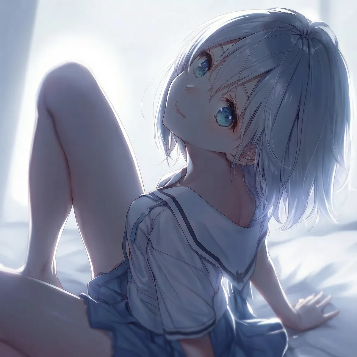 Nano Banana ProでAIイラストにリムライティング(照明テクニック)を加えた作例