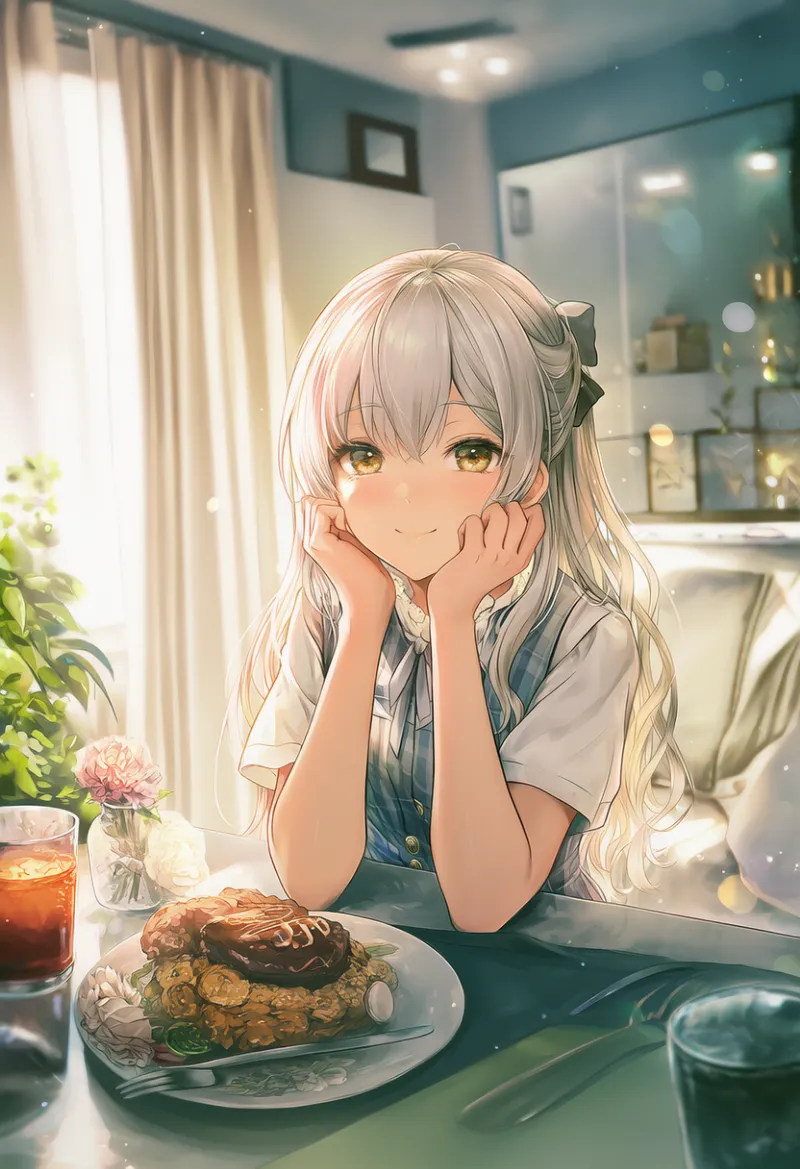 マンションの部屋のプロンプトとAIイラスト作例