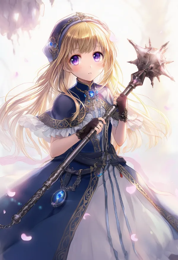 メイスのプロンプト|AIイラスト