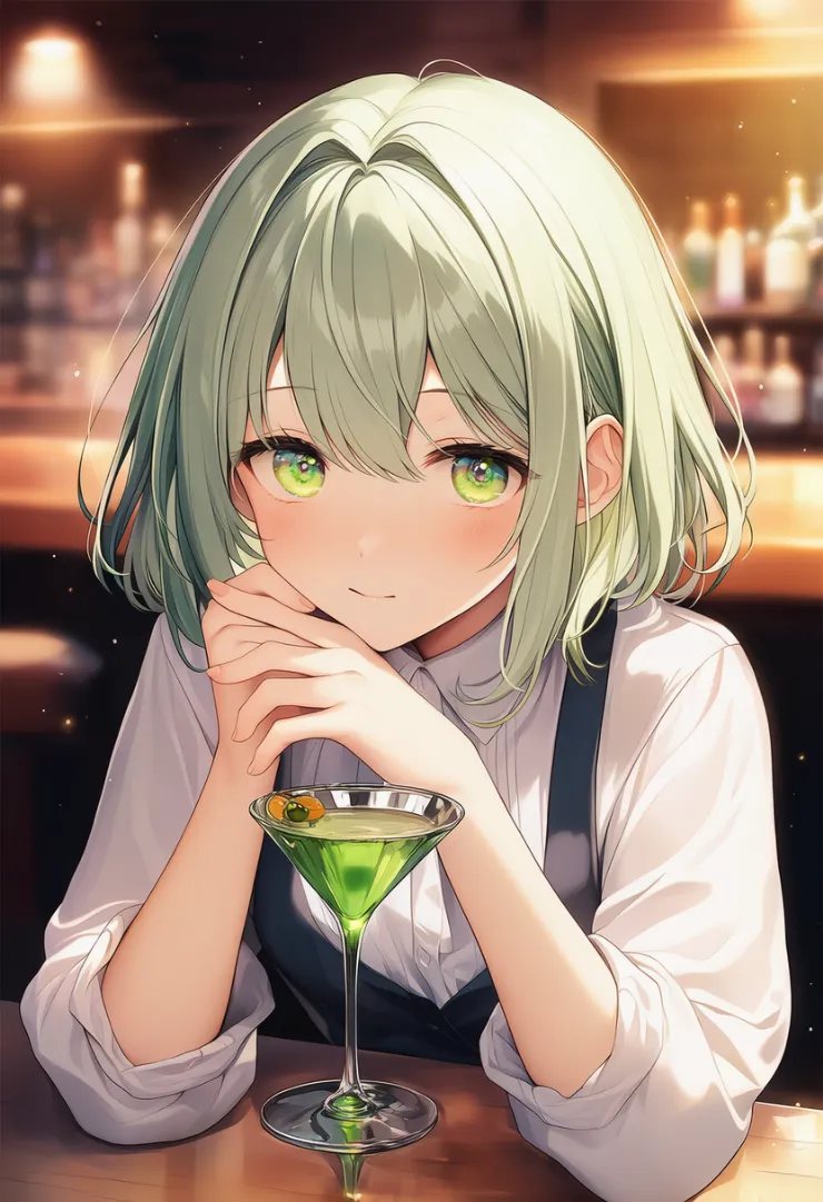 マティーニのプロンプト紹介とAIイラスト作例