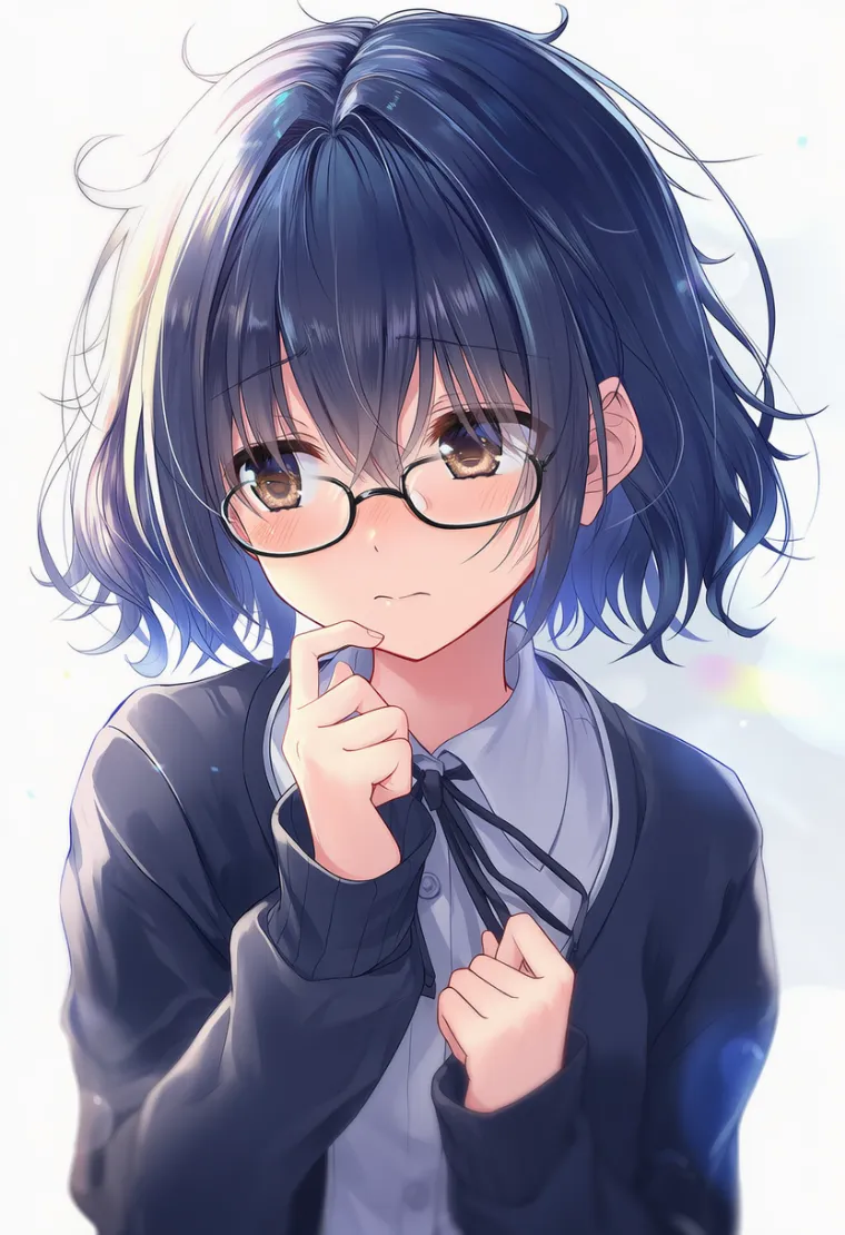 乱れた髪の毛のプロンプト｜地味子のパーツ・AIイラスト