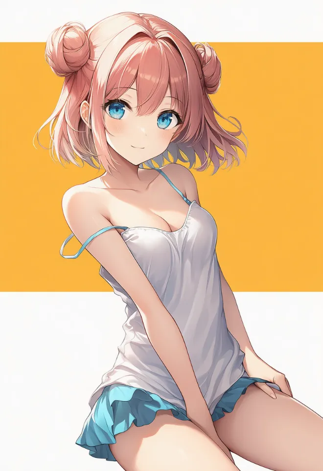 モデルポーズ(AIイラスト)|プロンプトと作例