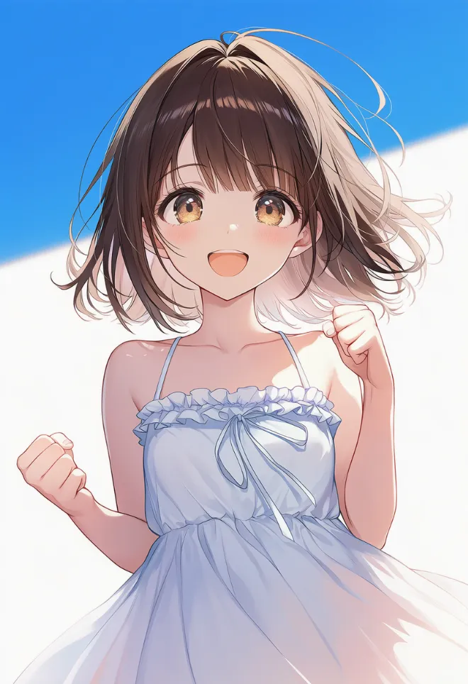 がんばるぞい(AIイラスト)|プロンプトと作例