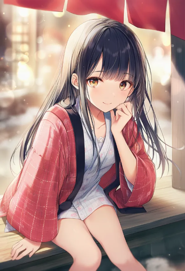 暖簾の再現用プロンプトとAIイラスト作例