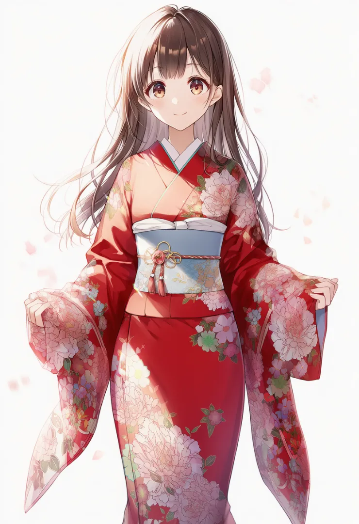 帯（和服）のAIイラスト｜プロンプト紹介