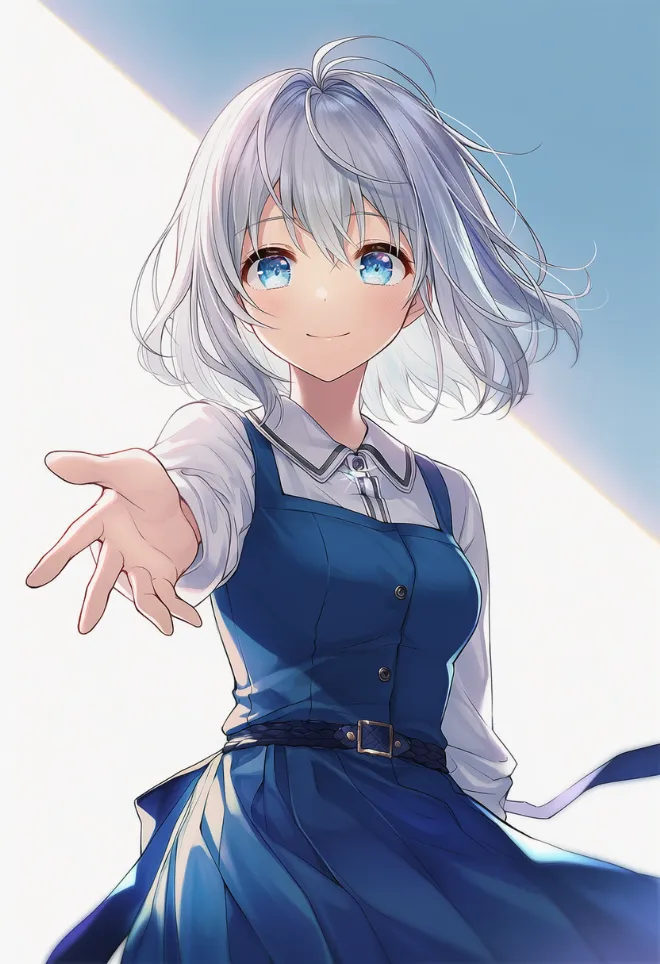 手を差し出す(AIイラスト)|プロンプトと作例