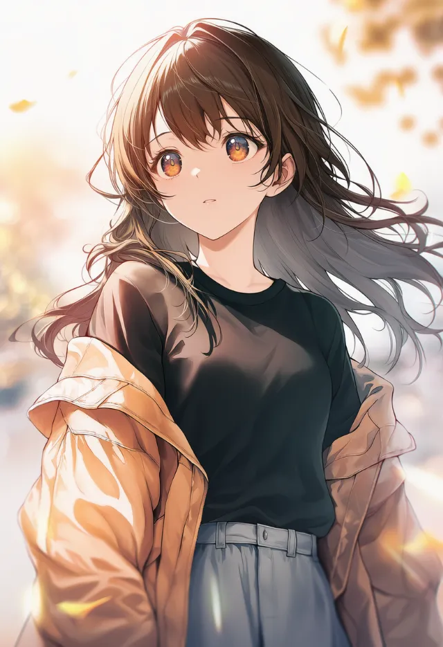 ジャケットの前がはだけるプロンプトの紹介とAIイラスト作例