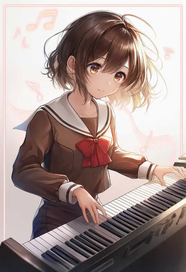 オルガンのAIイラストとプロンプト紹介