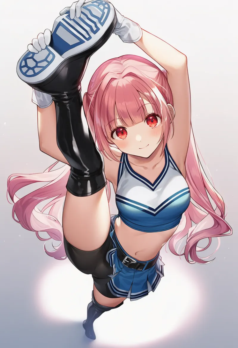 上から見下ろす構図の遠近法プロンプト紹介｜AIイラスト作例