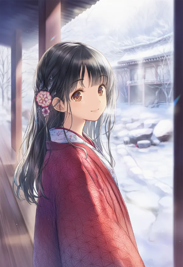 柱の再現用プロンプトとAIイラスト作例