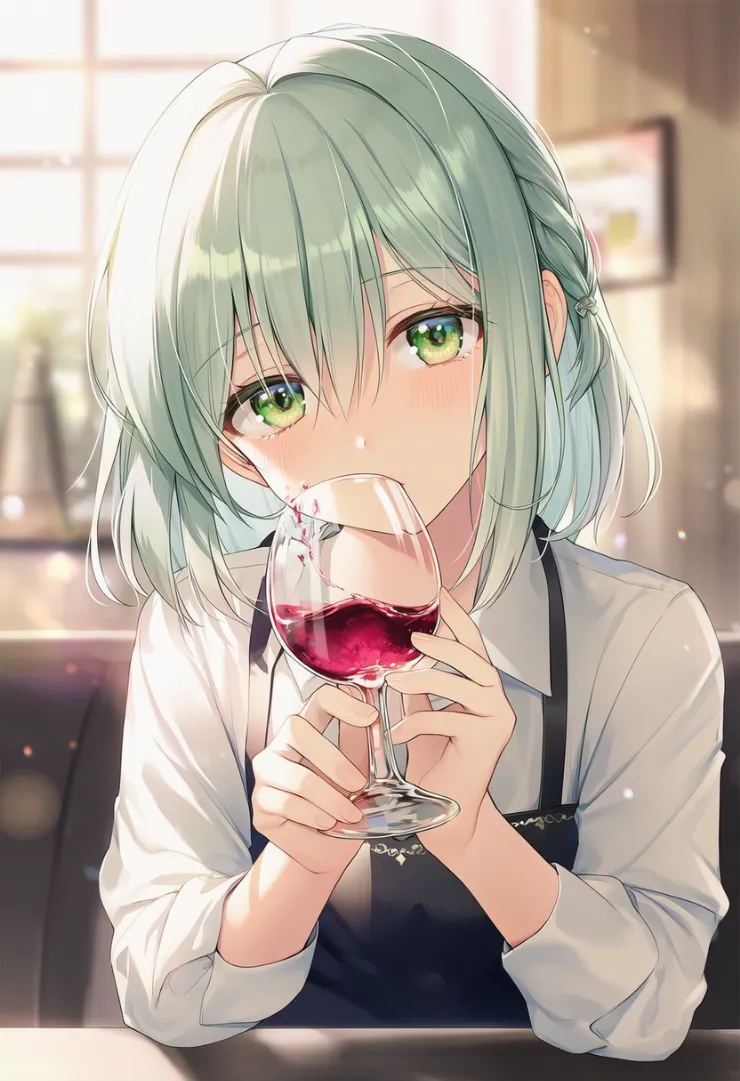 ワインのプロンプト紹介とAIイラスト作例