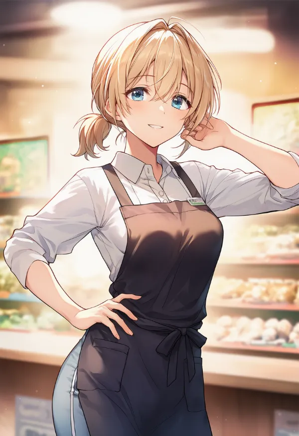 小売店全般の服のプロンプト|AIイラスト作例