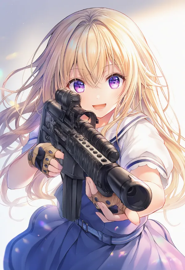 ライフルのプロンプト|AIイラスト
