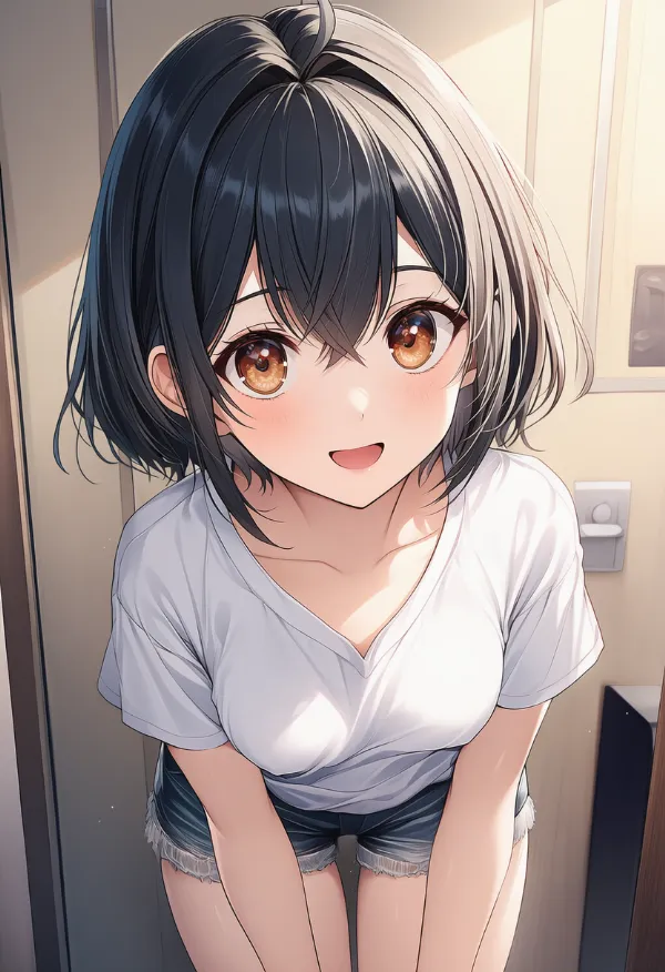 縁を照らす光のAIイラスト|プロンプト紹介用