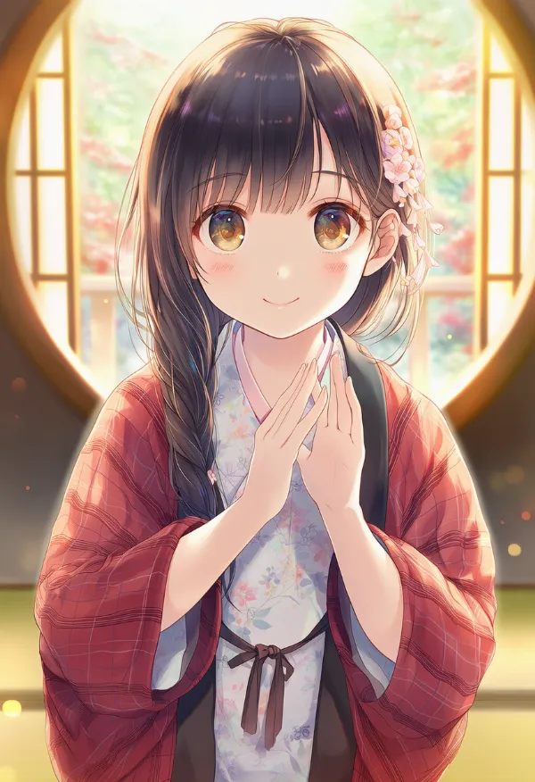 丸窓の再現用プロンプトとAIイラスト作例