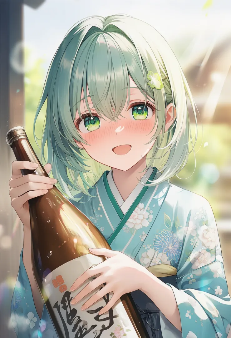 日本酒のプロンプト紹介とAIイラスト作例