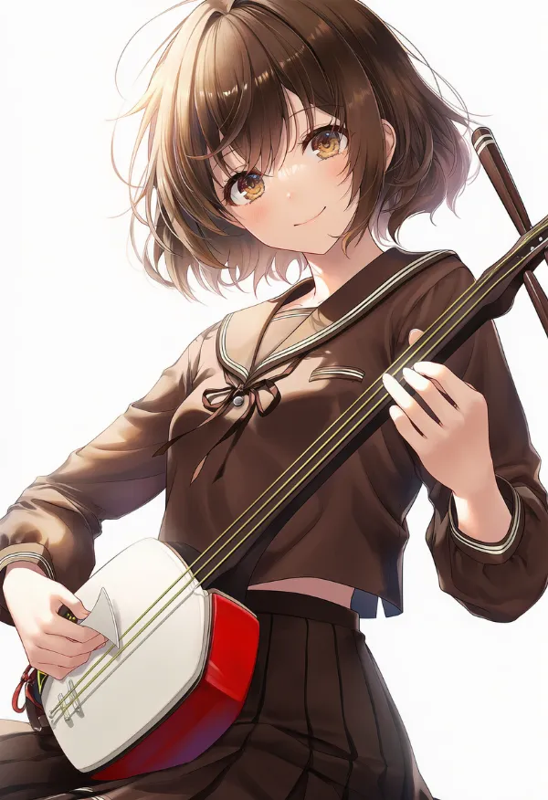 三味線のAIイラストとプロンプト紹介