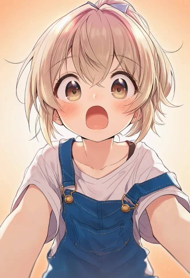 叫ぶ(AIイラスト)|プロンプトと作例