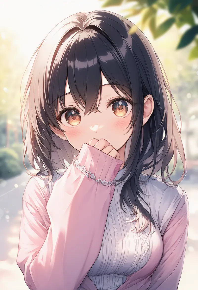 萌え袖のAIイラスト｜プロンプト紹介