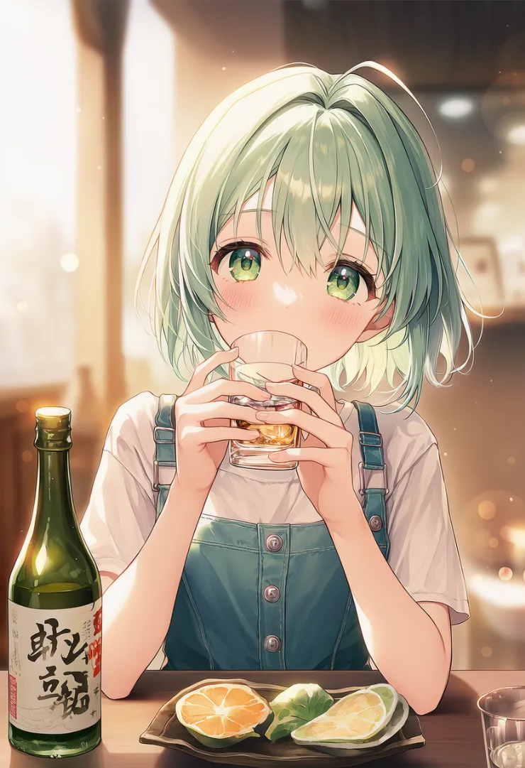 焼酎のプロンプト紹介とAIイラスト作例