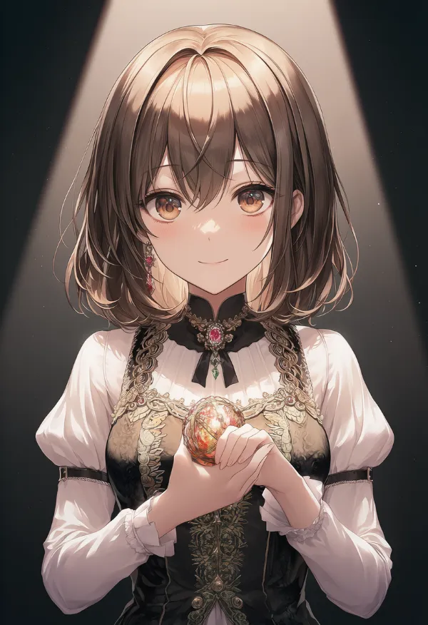 スポットライトのAIイラスト|プロンプト紹介用