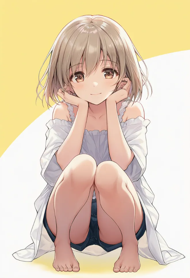 スクワット(AIイラスト)|プロンプトと作例