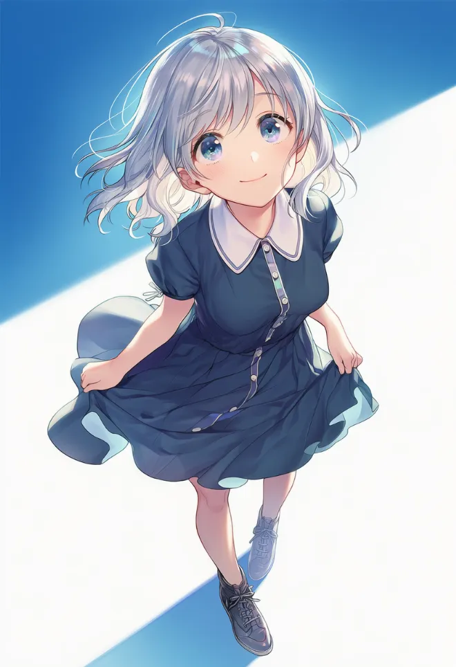 立ちポーズ(AIイラスト)|プロンプトと作例