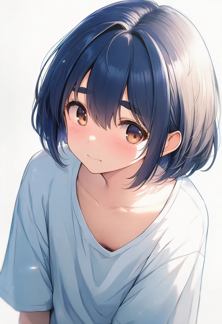 太い眉毛のプロンプト｜地味子のパーツ・AIイラスト