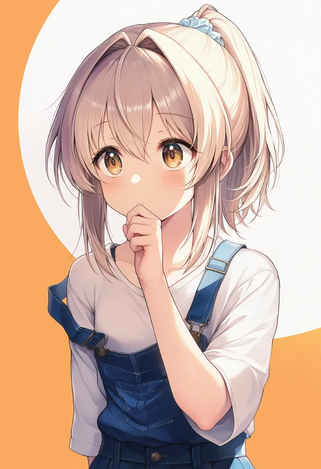 考える(AIイラスト)|プロンプトと作例