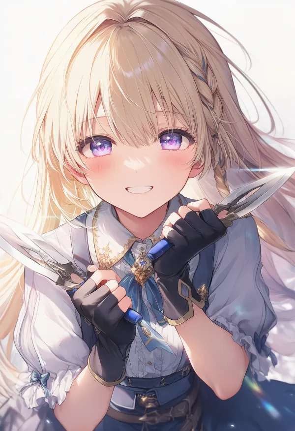 投げナイフのプロンプト|AIイラスト