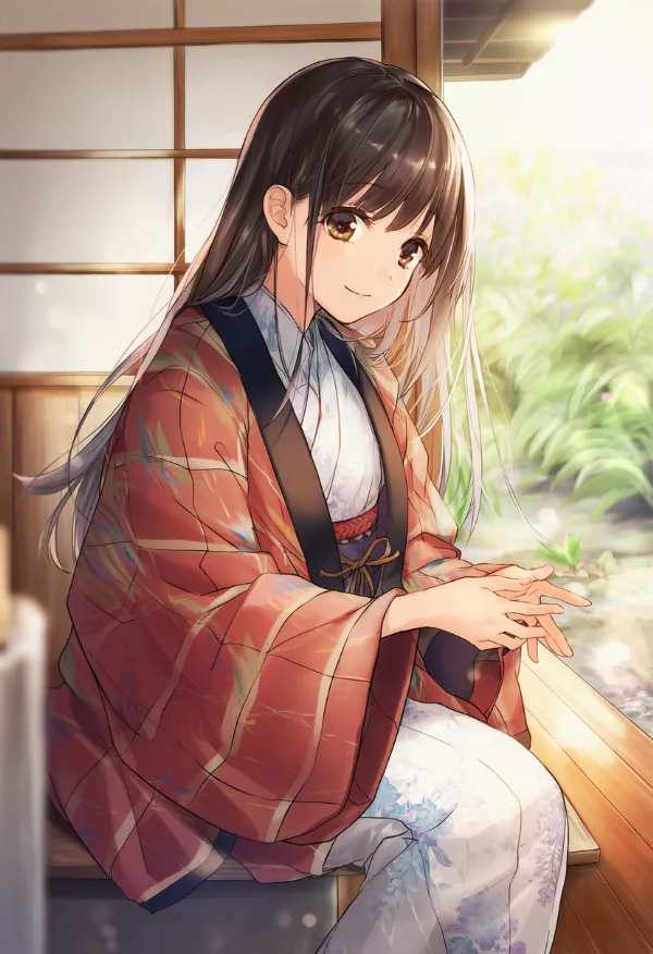 床の間の再現用プロンプトとAIイラスト作例