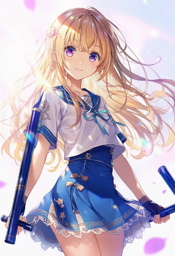 トンファーのプロンプト|AIイラスト