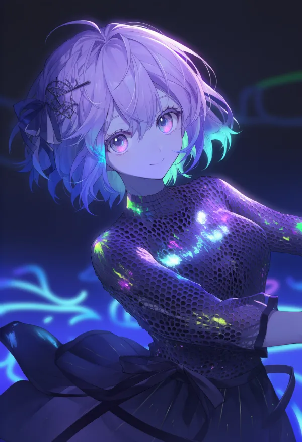 紫外線のAIイラスト|プロンプト紹介用