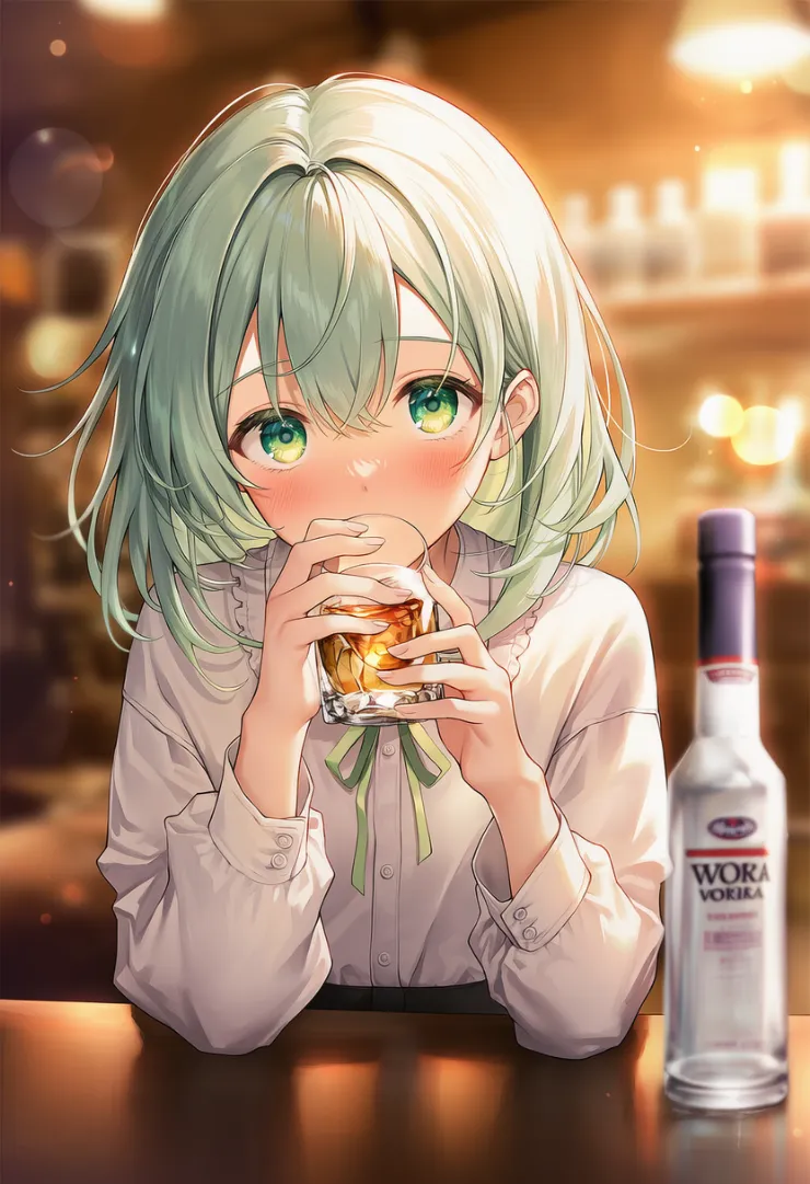 ウォッカのプロンプト紹介とAIイラスト作例