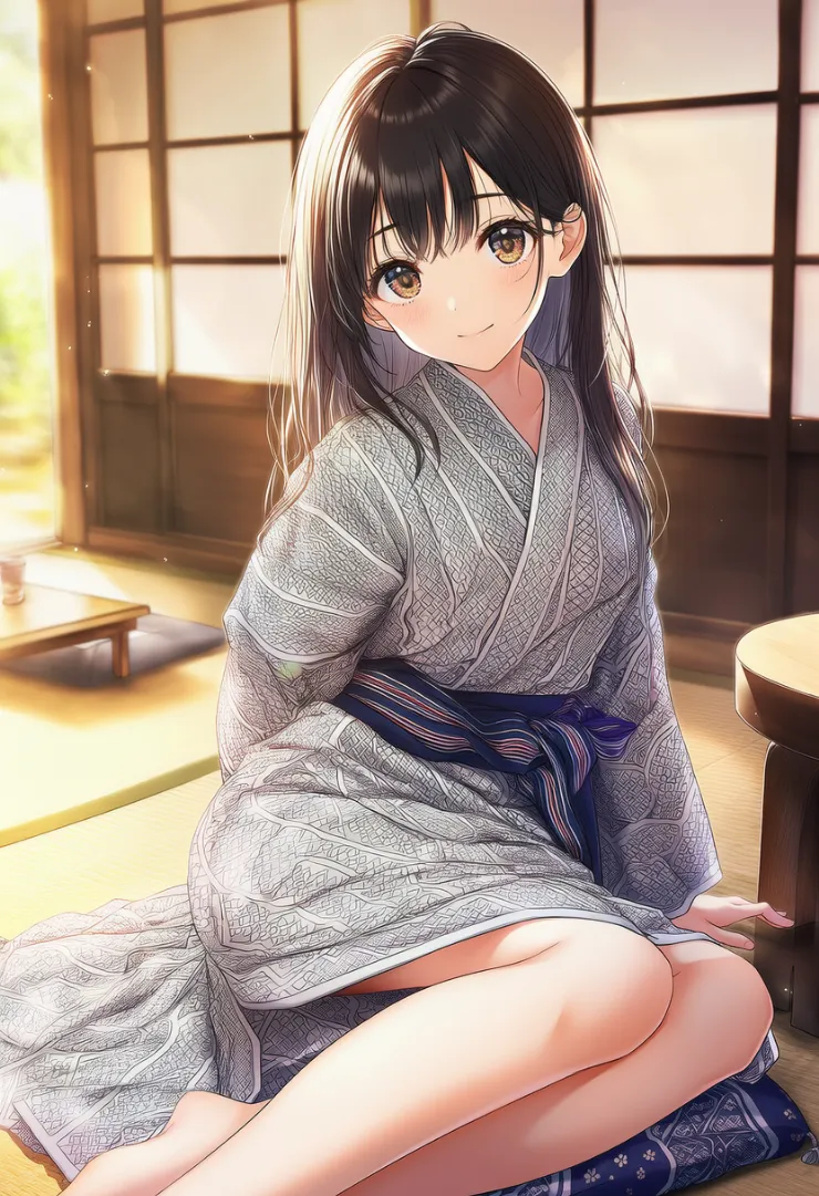 伝統和室の再現用プロンプトとAIイラスト作例