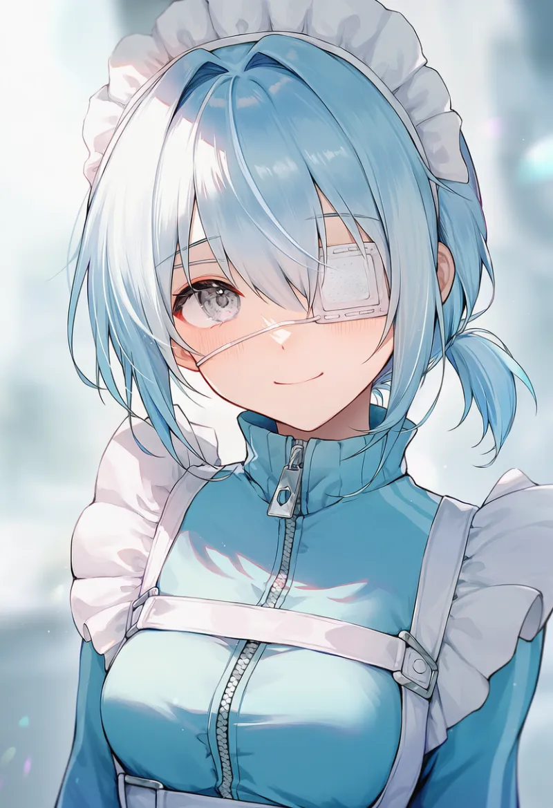 眼帯のAIイラスト|天使界隈プロンプト紹介