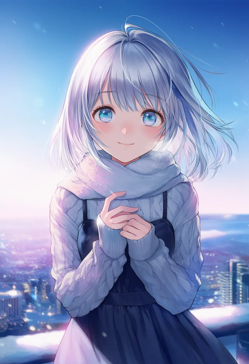 ワンピースの冬服AIイラスト｜プロンプト紹介