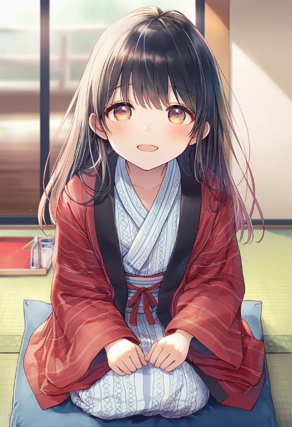 座布団の再現用プロンプトとAIイラスト作例