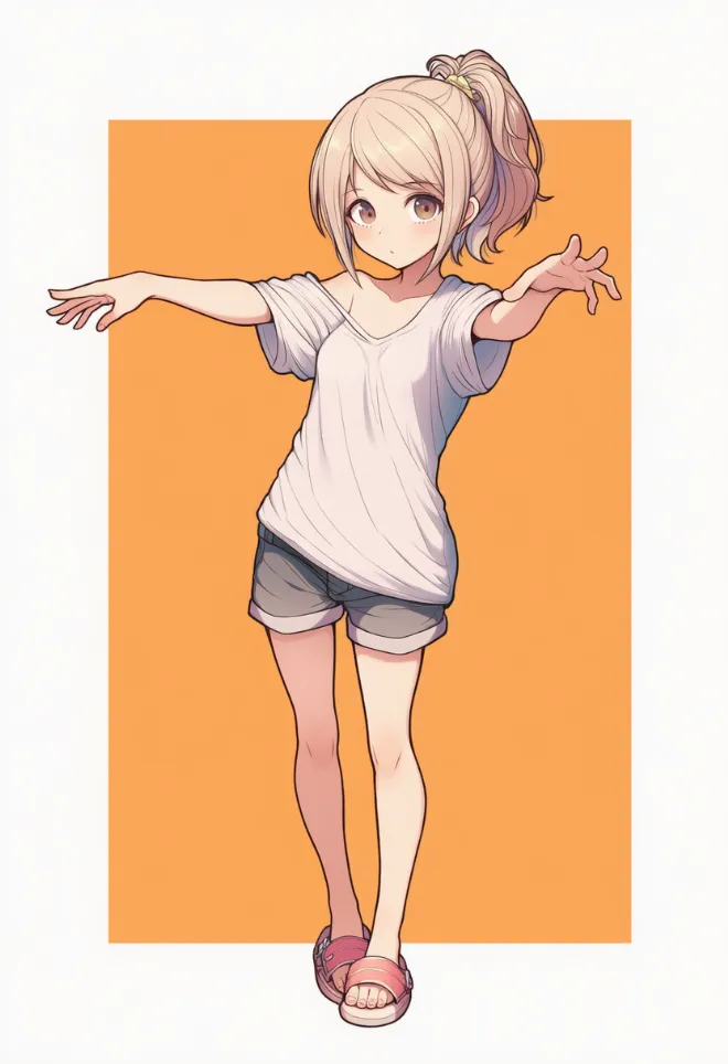 ゾンビのポーズ(AIイラスト)|プロンプトと作例